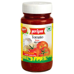 Tomato Pickle  (With Garlic) 印度番茄醃漬物 (有大蒜) PRIYA 300gm