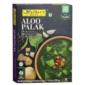 Aloo Palak   印度馬鈴薯菠菜即食調理包  Mother's 300 gm
