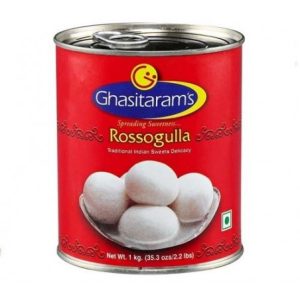 Rasgulla 印度羅吉古拉奶球甜點 Ghasitaram's  1 kg