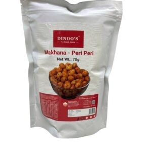 Makhana Peri Peri Pouch  印度爆蓮子休閒點心 DINOOS 70 gm