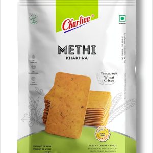 Methi Khakhra  印度卡喀拉休閒脆片 (胡蘆巴味)  CHARLIEE 150 gm