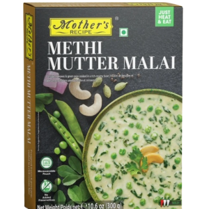 Methi Mutter Malai   印度奶香綠豌豆即食調理包 Mother's 300 gm