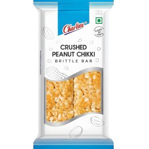 Crushed Peanut Chikki Bar  印度方塊碎花生糖 CHARLIEE 100 gm