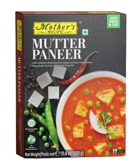 Mutter Paneer 印度豌豆奶酪即食調理包 MOTHERS 300 gm