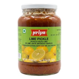 Lime Pickle Without Garlic 印度萊姆醃漬物 (無大蒜) PRIYA 1kg